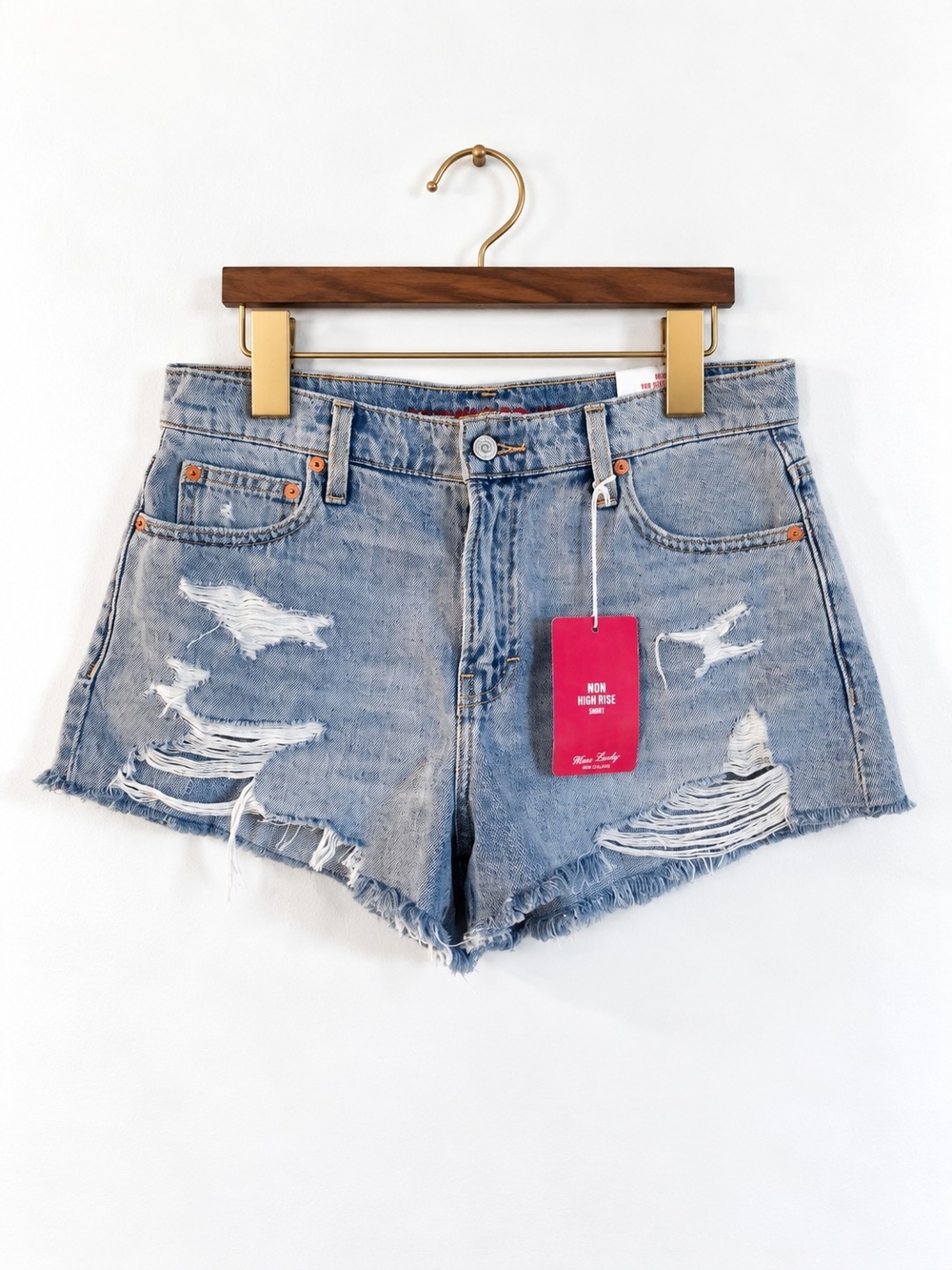 Lucky Brand Mom High Rise Short